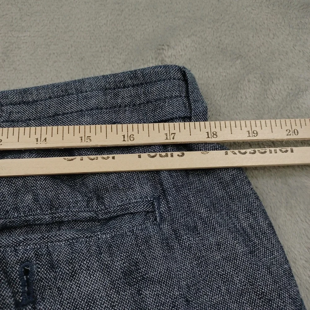 Banana Republic Pants Mens 36x28 Blue Linen Blend Jogger Drawstring Preppy